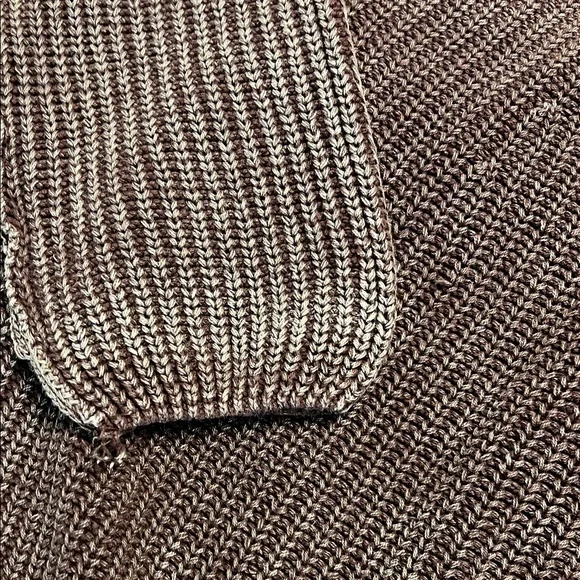 Blu Pepper XL Knit Sweater in Brown - Picture 6 of 9